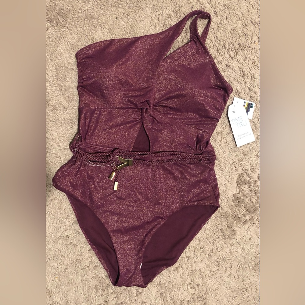 Cheeky Sparkly One Piece Swimsuit